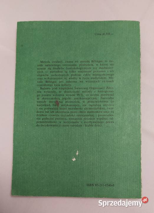 METODA BILLINGSA Evelyn Billings Ann Westmore Hajnówka