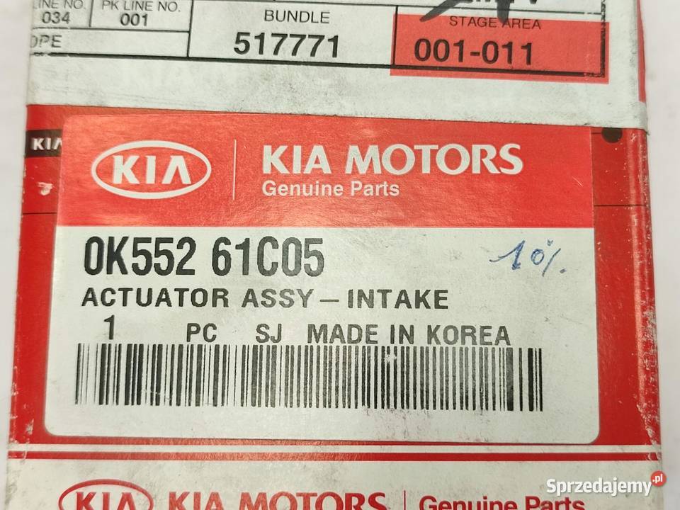 SILNIK REGULACJI NAWIEWU AC KIA CARNIVAL II 25 osobowe