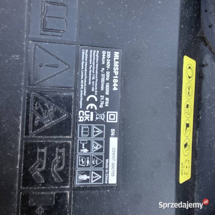 Kosiarka elektryczna Macallister 1800 W