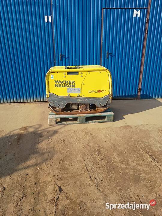Zagęczarka Wacker DPU 80 R 2017 lubuskie Żary