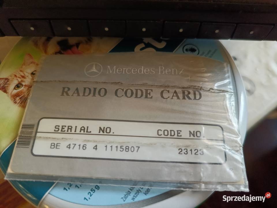 Radio 30 aps do mercedesa pomorskie