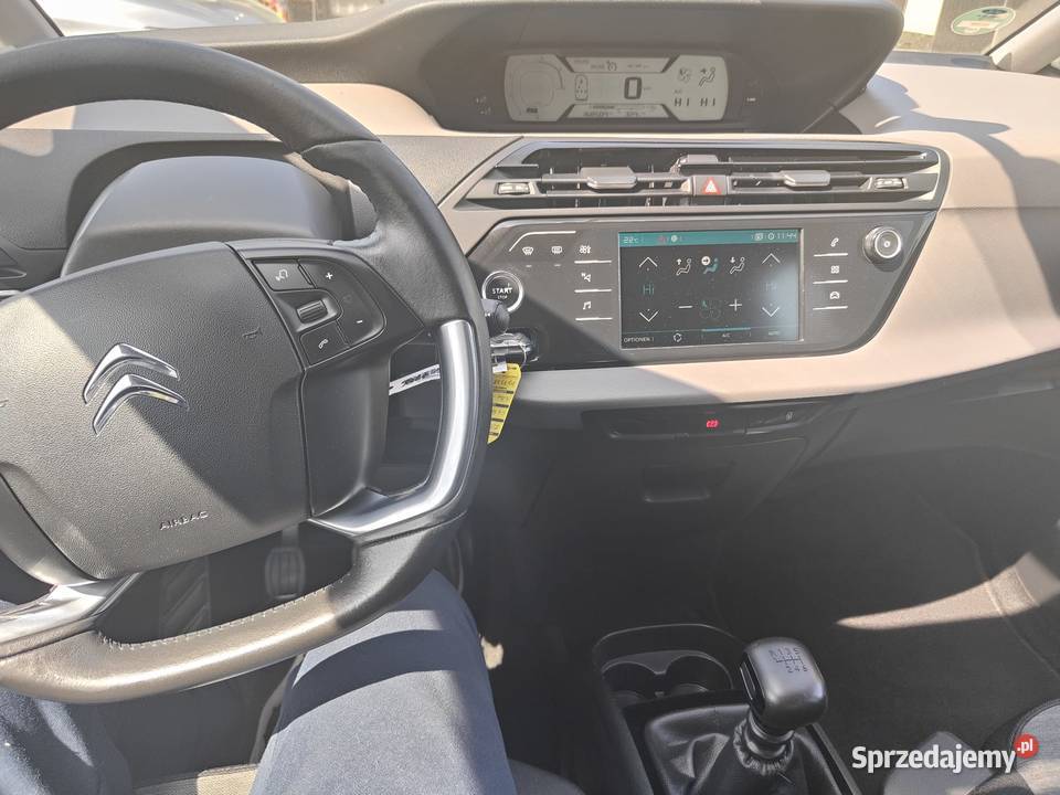 Citroen C4 SpaceTourer 2018r 16 HDI 120 Samochody osobowe małopolskie Wielka Wieś