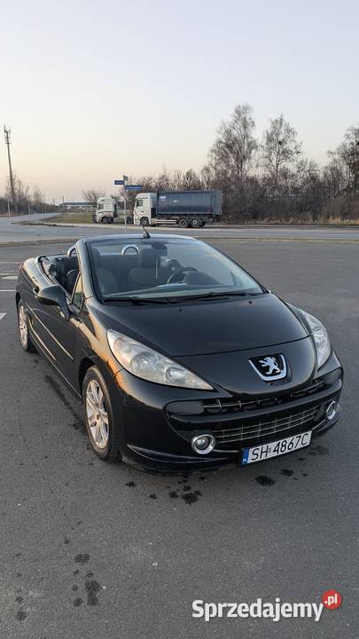 Peugeot 207 CC 16 VTi 120 2008 stylowe cabrio Brzeg