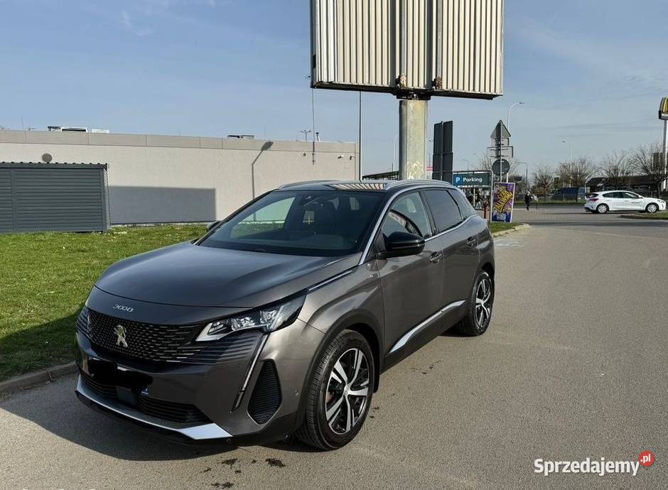 Peugeot 3008 15 GT Line blue hdi kurtyny powietrzne