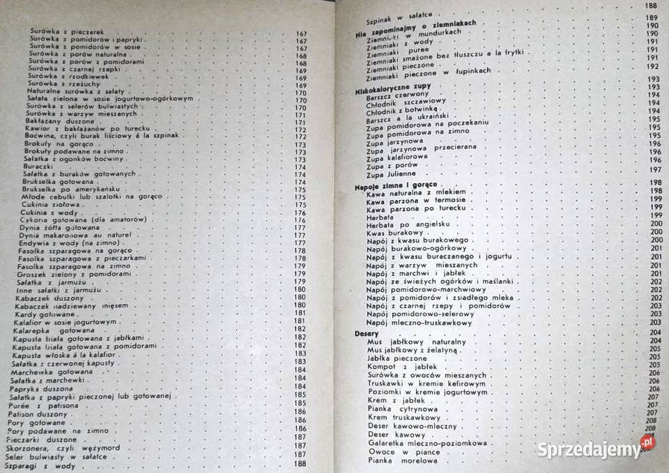 Potrawy niskokaloryczne Zofia Zawistowska Rok wydania 1990 Pozostałe Chełm