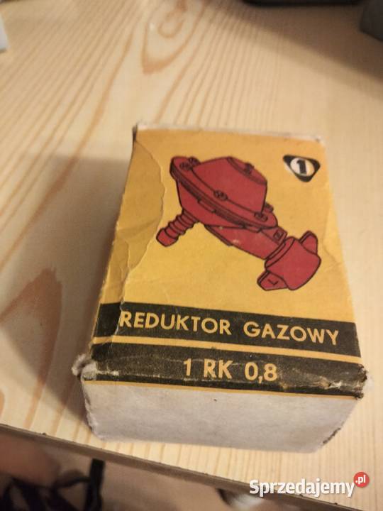 Reduktor do butli gazowych propan butan z PRL Warszawa