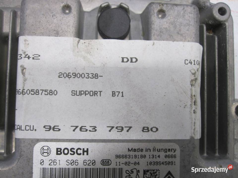 CITROEN C4 II 11r sterownik silnika 9676379780