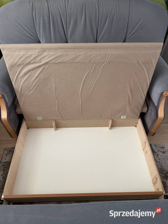 Dwie rozkładane kanapy z funkcją spania BRW Banino