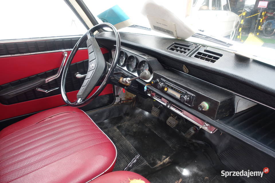 Peugeot 204 Super Stan Książka serwisowa Sprawny łódzkie Zgierz