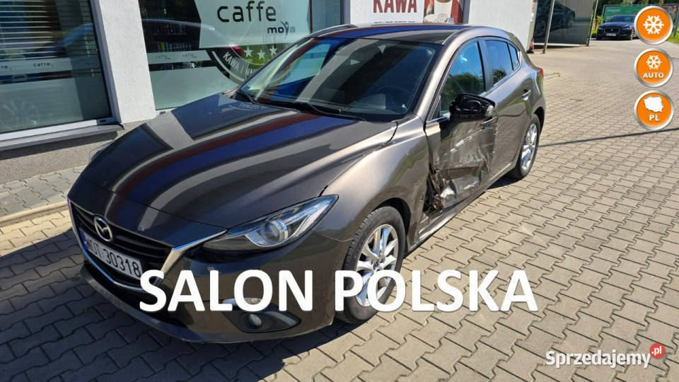 Mazda 3 1 rej 2015 Salpon III 2013 Samochody osobowe