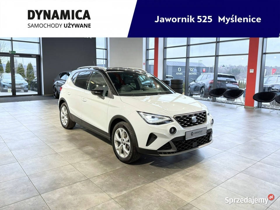 Seat Arona VAT 23 FR 15TSI 150 DSG 2021 r salon elektryczne lusterka