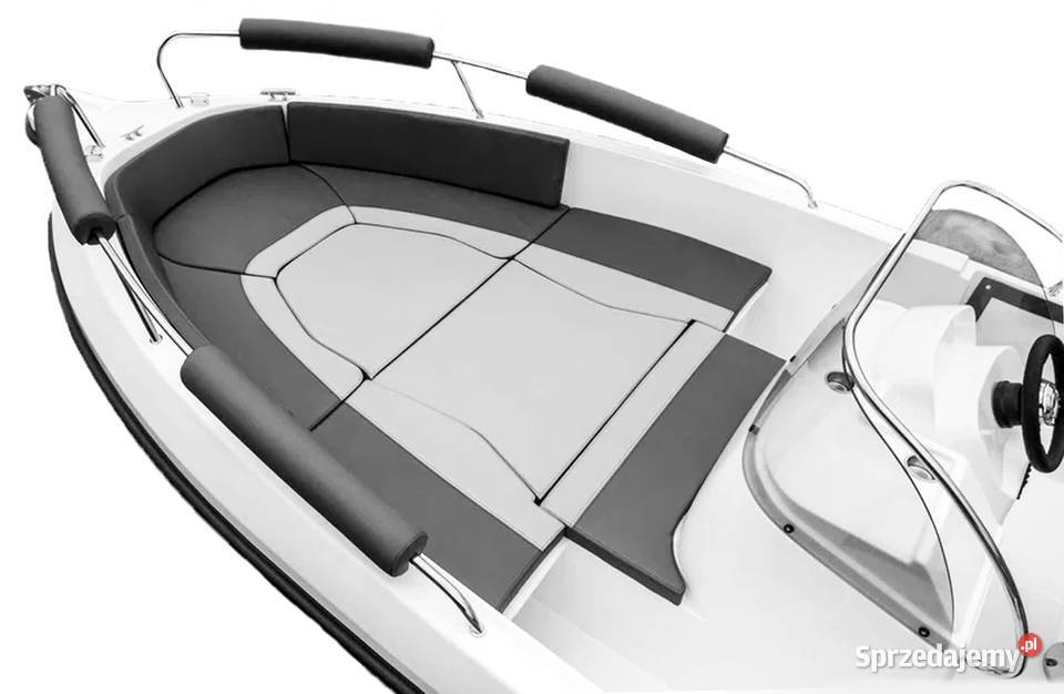 ŁÓDZ MOTOROWA SUNDECK 630 OPEN Z PRZYCZEPĄ NOWA Wrocław