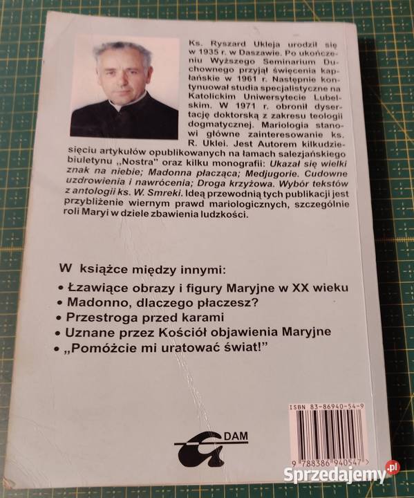 Łzy Maryi Objawienia i cuda maryjne wczoraj i małopolskie Kraków