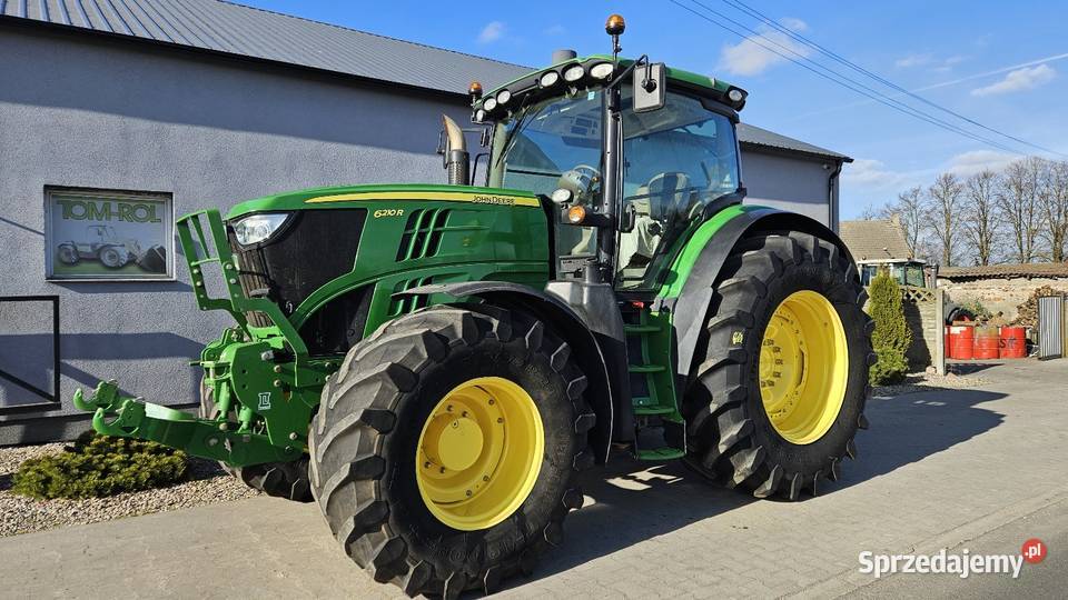 John Deere 6210R Pneumatyczne siedzenie John Deere Gruntowice
