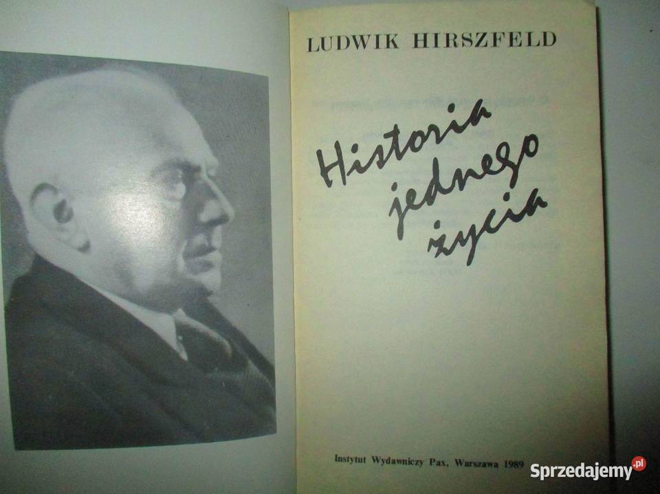 Historia jednego życia Hirszfeld biografia łódzkie