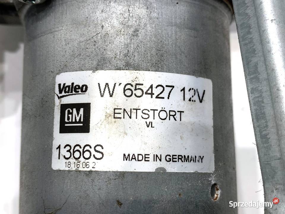 MECHANIZM WYCIERACZEK PRZÓD OPEL CORSA E UKŁAD osobowe