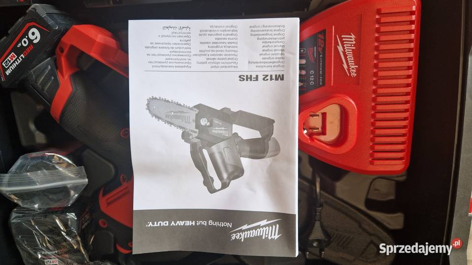 Piła pilarka Milwaukee gałęziówka 12 V akum 12 Namysłów