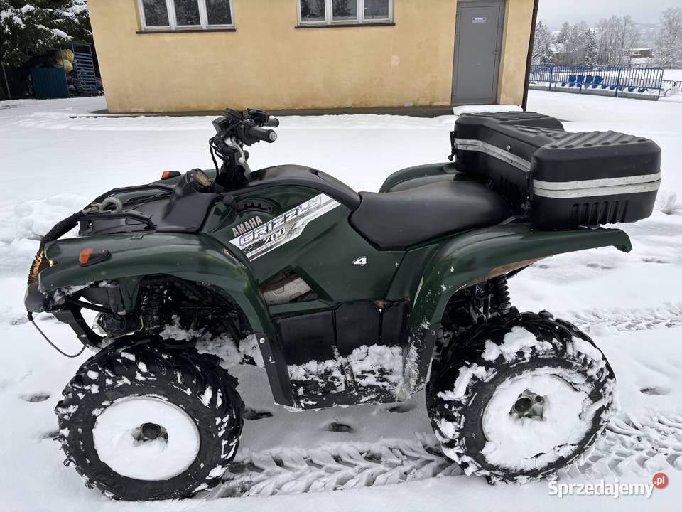 Quad 4x4 Yamaha Grizzly 700 EPS Motocykle, skutery, quady Toki