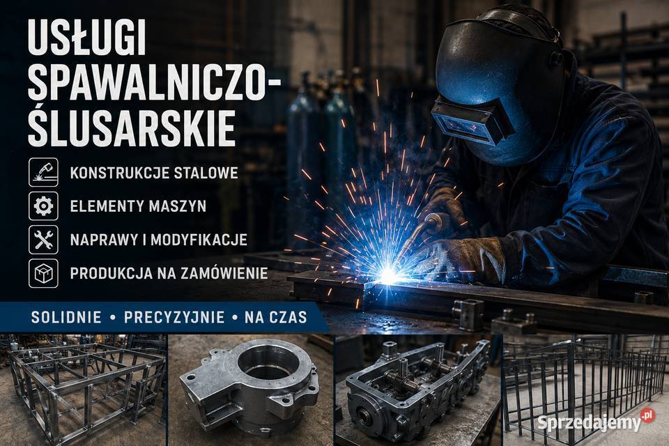 Usługi ślusarskospawalnicze