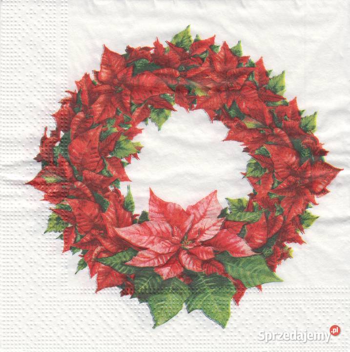 Decoupage serwetki Boże Narodzenia zestaw 6 Skarżysko-Kamienna
