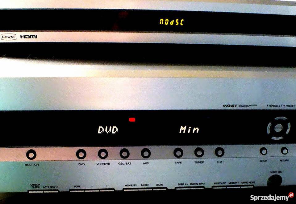 ONKYO HTR518 DVD DVSP40 MAUDIO HCS9950 50 DTS Kędzierzyn-Koźle