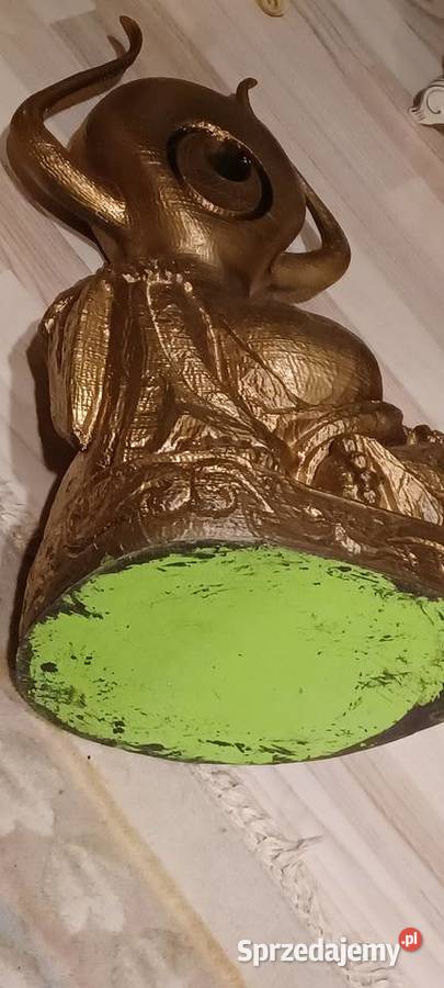 PLASTYCZNA BUDDA OBCY LEKKA FIGURA KUP W żółty Środa Wielkopolska