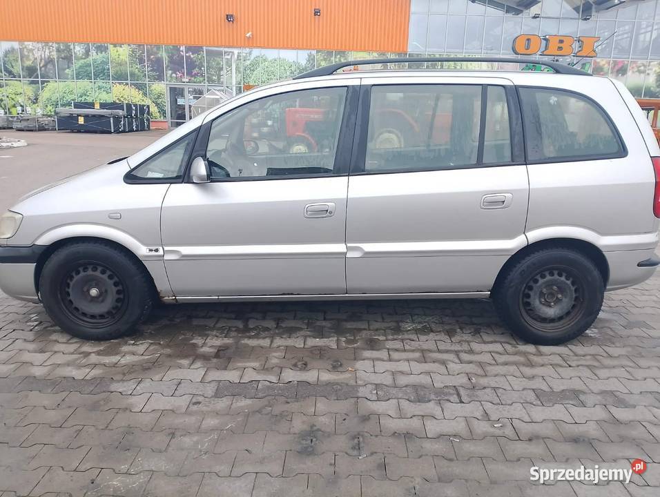 Opel Zafira 2002 silnik 18 benzynaLPG przebieg łódzkie Piotrków Trybunalski