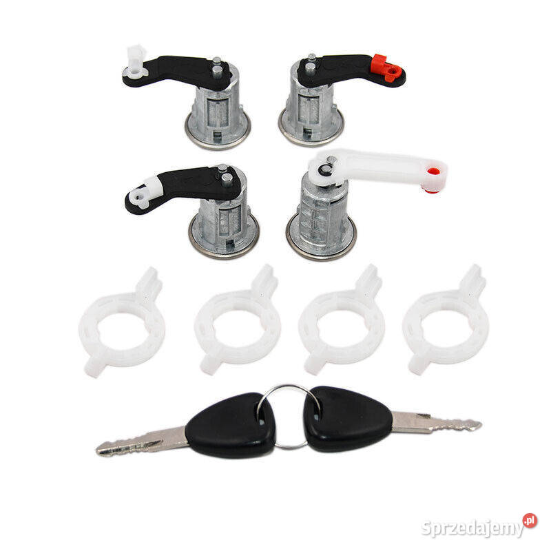 Komplet 4 Wkładki zamków drzwi Mascott Master