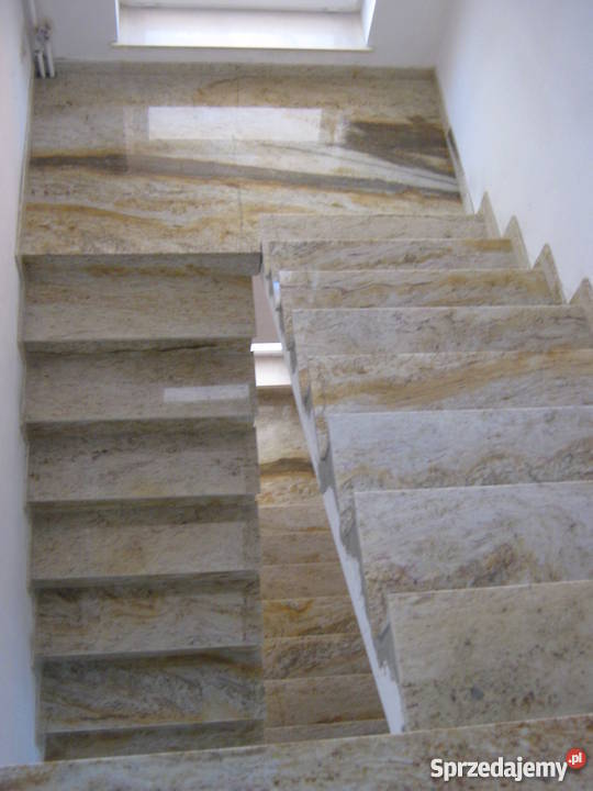Schody wewnętrzne i zewnętrzne z kamienia Lublin