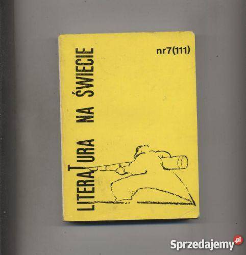 Literatura na świecie 1980 7 111 zachodniopomorskie Szczecin