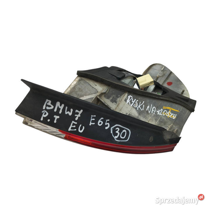 LAMPA PRAWA BMW Seria 7 E65 0108r tylna tylnia Motoryzacja Chełm
