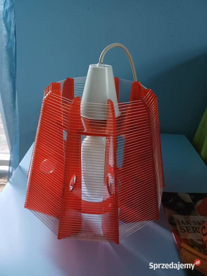 Żyrandol żyłkowy PRL Łódź sprzedam