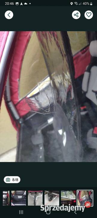 Przyczepka rowerowa Nordic Cab Explorer Kórnik sprzedam