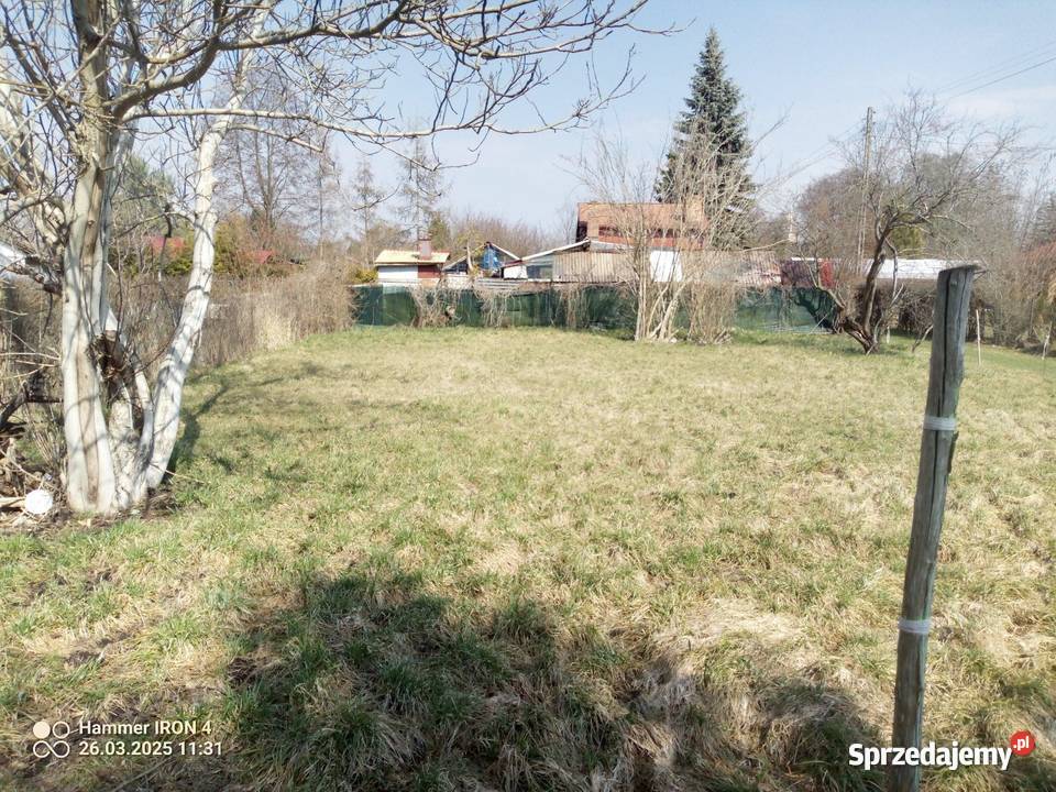 Sprzedam działkę rod 330m2 Sprzedaż