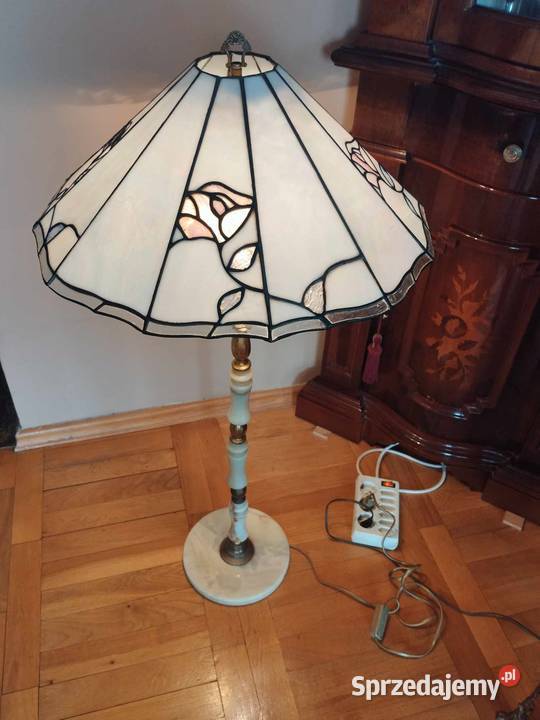 olbrzymia lampa lampka kamień i klosz tiffany lubuskie Gorzów Wielkopolski