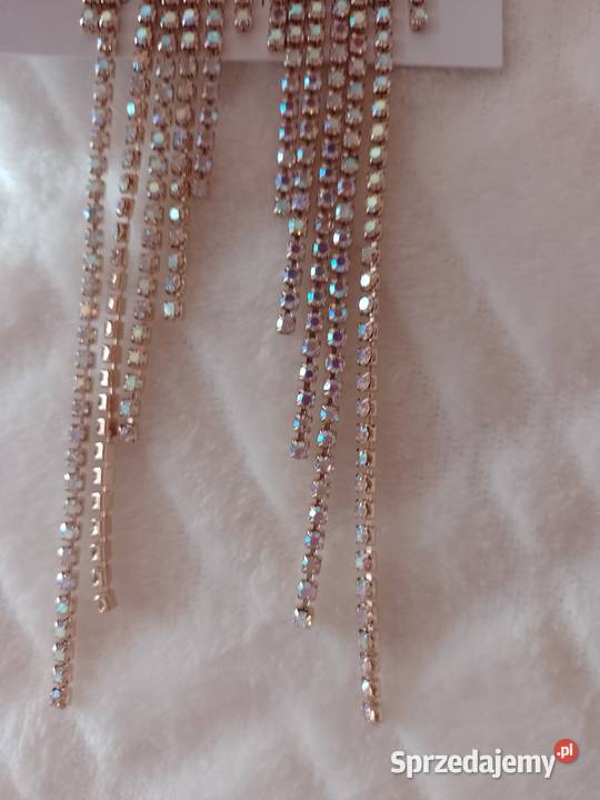 ASOS Mega długie Bogato zdobione kolczyki z Dla kobiet