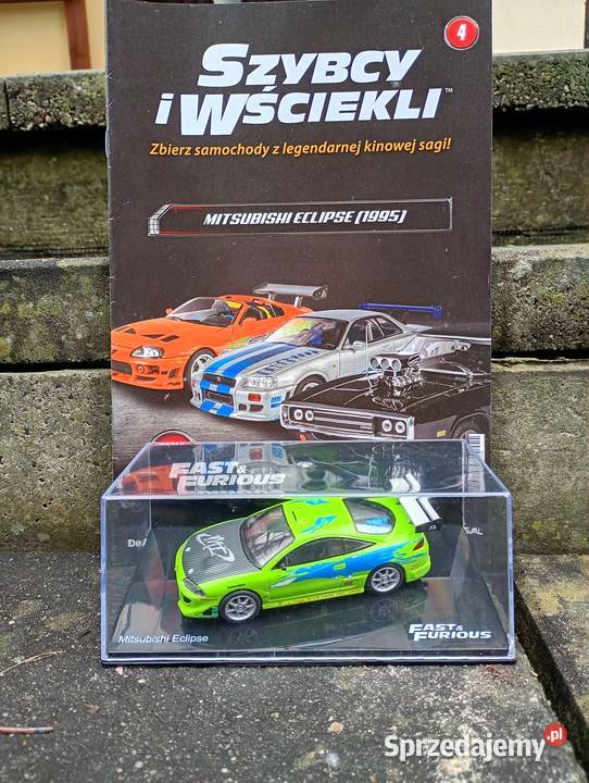 MITSUBISCHI ECLIPSE fast furious deagostini 143 mazowieckie Warszawa