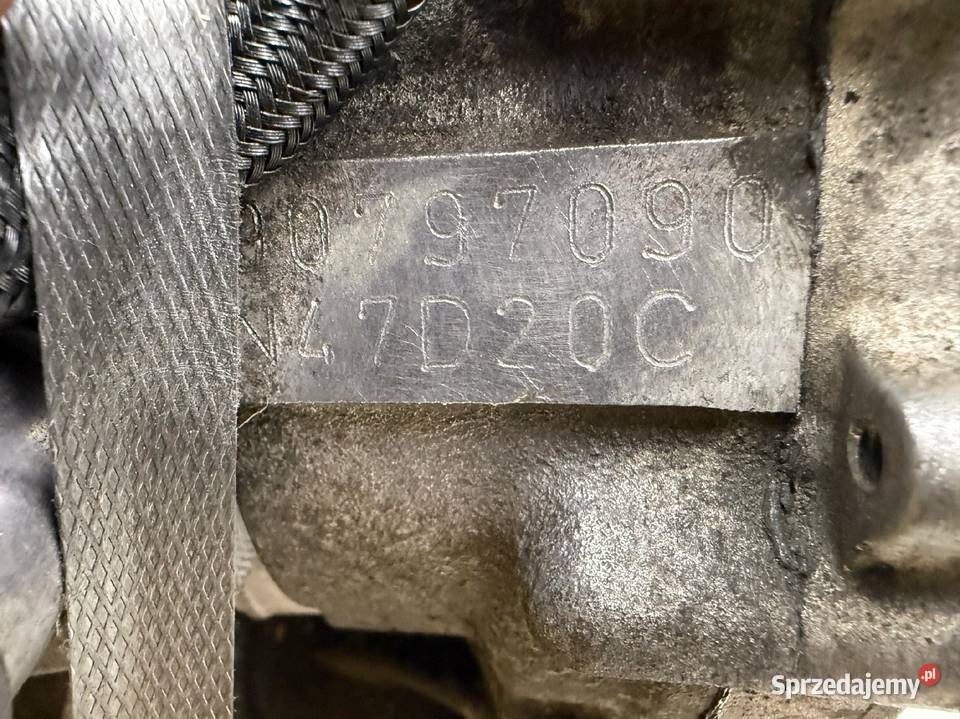 SILNIK N47D20C BMW E90 E91 E92 E60 E61 X3 E83 osobowe Chełm