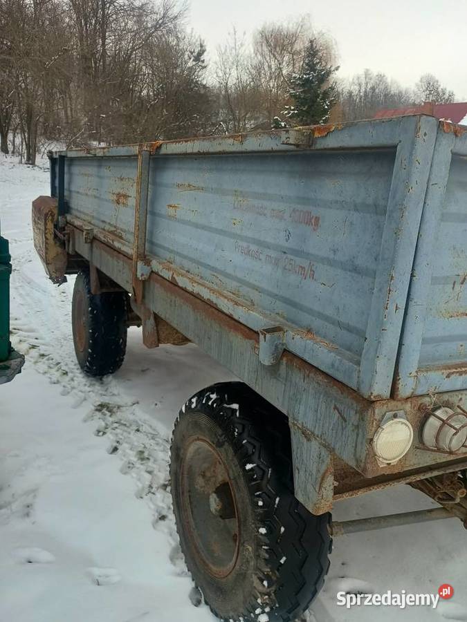 Rozrzutnik obornika Czarna Białostocka dwuosiowy Chobrzany