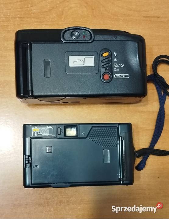 Dwa aparaty fotograficzne Aparaty Skoczów