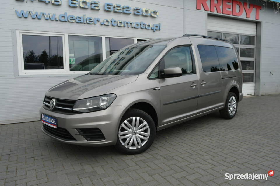 Volkswagen Caddy 20 TDI LONG 100 bezwypadkowy VAT marża