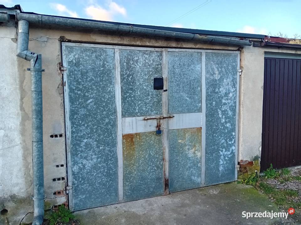 Syndyk sprzeda garaż w Bisxtynku Bisztynek