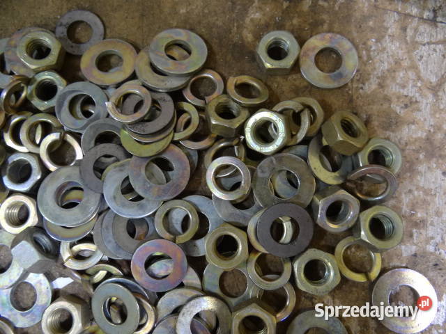 nakrętki podkładki ESKA 10mm 1 org DDR lubuskie Żary