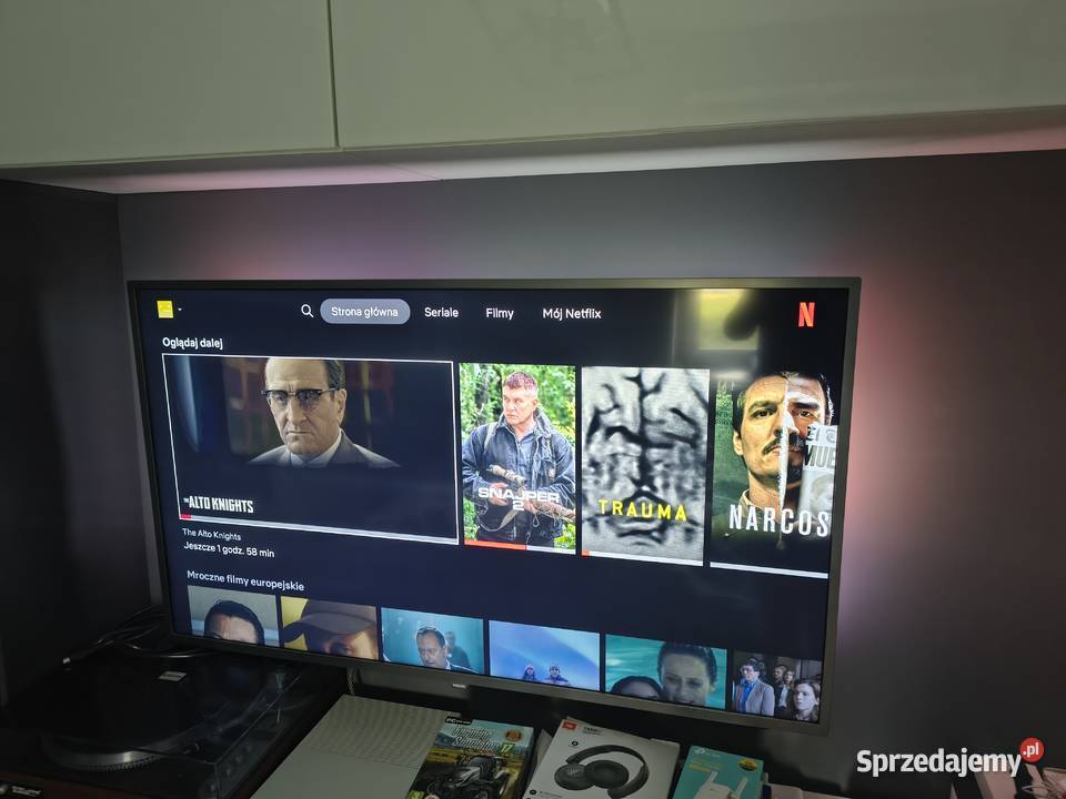 Telewizor Philips 50 Ambilight trójstronny 4K Telewizory Lublin sprzedam