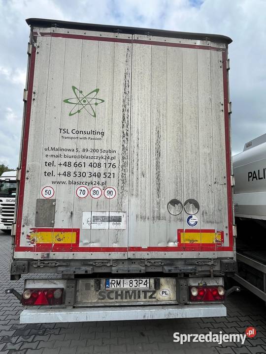 NACZEPA SCHMITZ FIRANKA ROZSUWANY DACH RAMA sprzedam