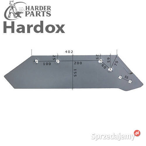 Lemiesz 16 300ha HARDOX 622142P części do pługa Suwałki
