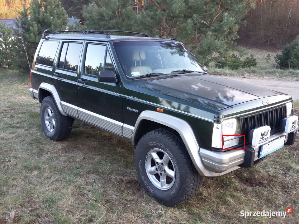 Przednie białe kierunkowskazy JEEP Cherokee XJ pomorskie Gdańsk