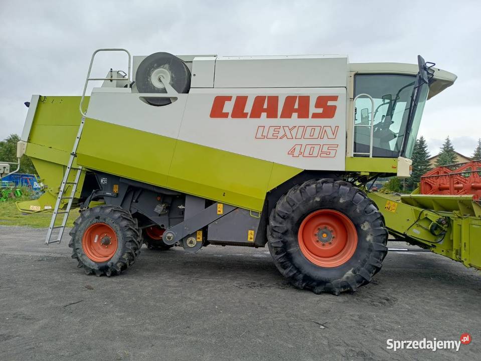 Claas Lexion 405 heder C450 z wzkiem 99 r Czersk