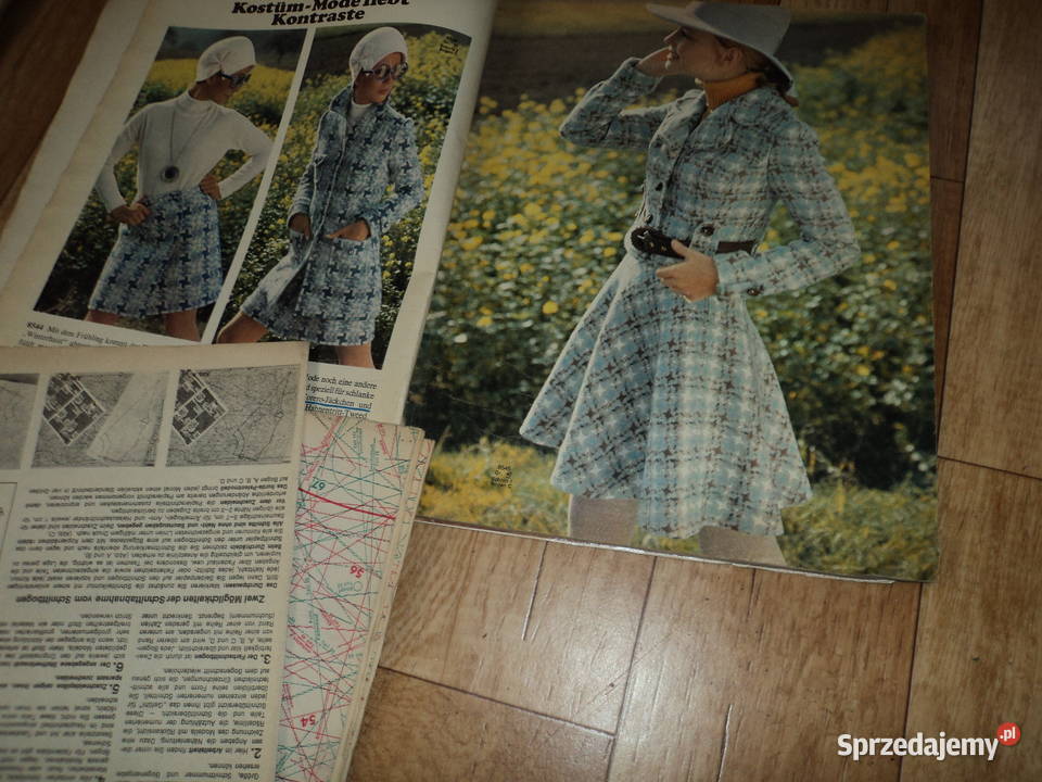 Burda moden 21970 wykroje instrukcja małopolskie Nowy Sącz