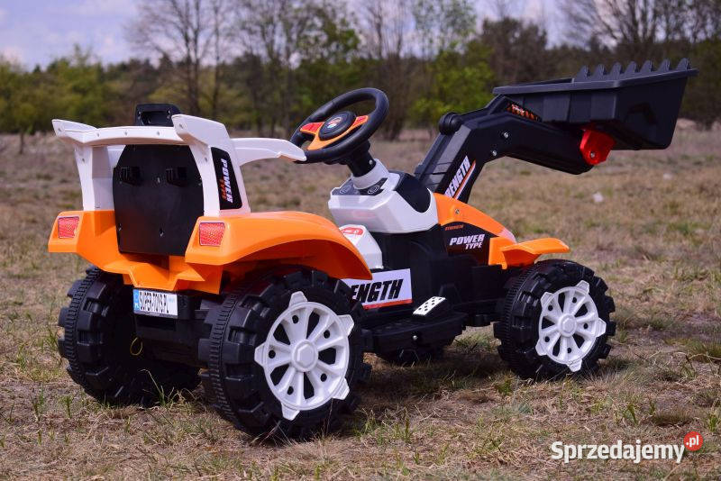 BAWIBUS Traktor KOPARKA NA AKUMULATOR z łyżką Myszków